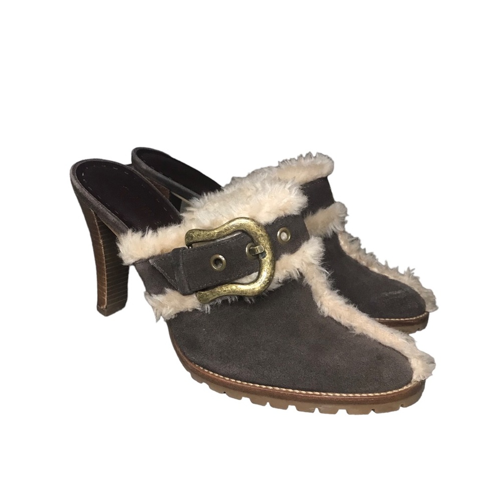 Y2K Mule Clog Heels